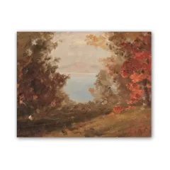 Autumn Trees Landscape Oil Painting Canvas Poster Living Room Decoration - 2Pb20621 - View 1