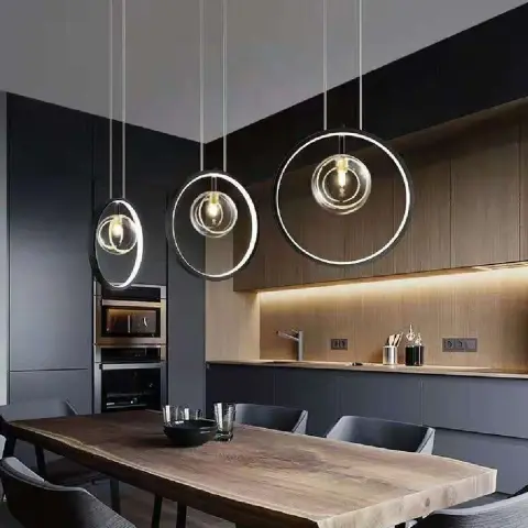 Modern Bubble Chandelier for Staircase Bedroom