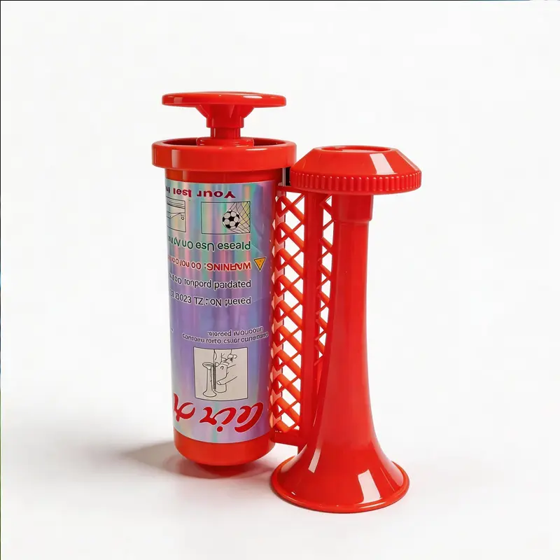 Integrated Handheld Air Horn Patented One-Piece Design 120dB Loud Sound No Gas Canister ABS Material Sports Cheering Marine Safety Outdoor Emergency