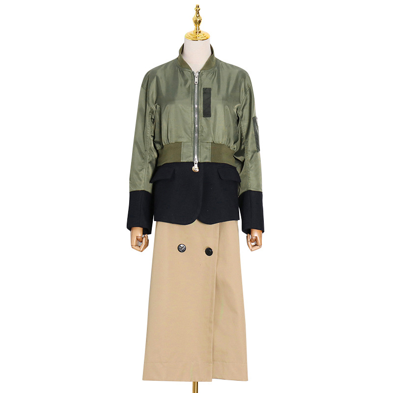 Women's Personality Multi-layered Trench Coat