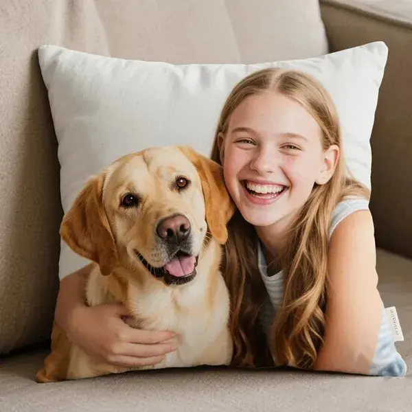 Custom Cushion Personalized Image Upload Fast Printing For Wedding For Pet Lovers - Must Upload The Image