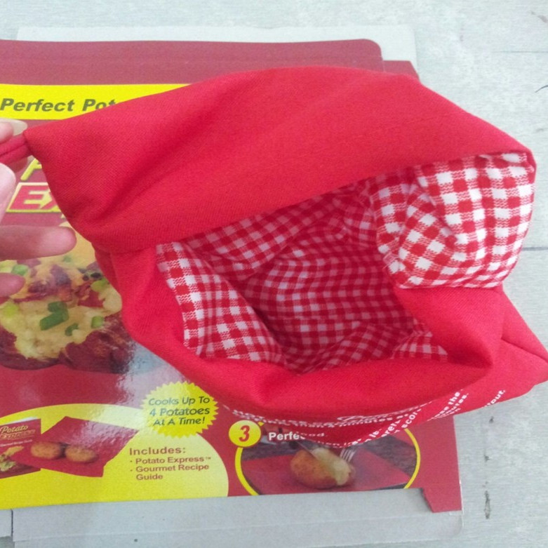 Title 2, Kitchen Baked Potato Bag With Microwave Oven