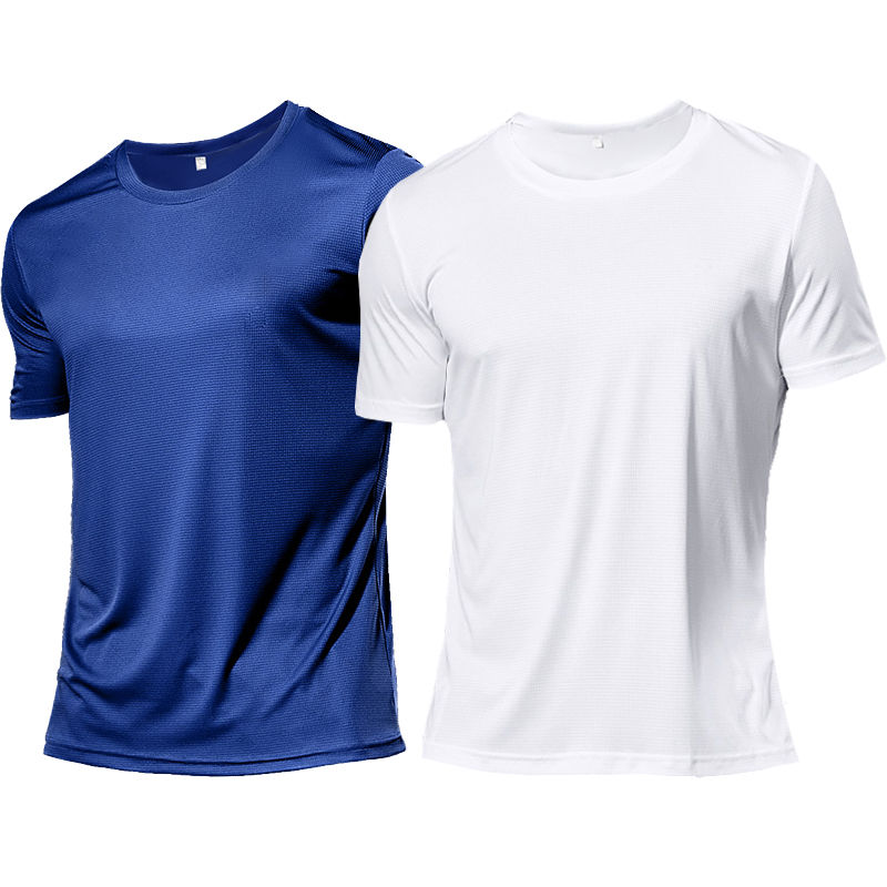Men's Loose Breathable Fitness Running Short Sleeve Top