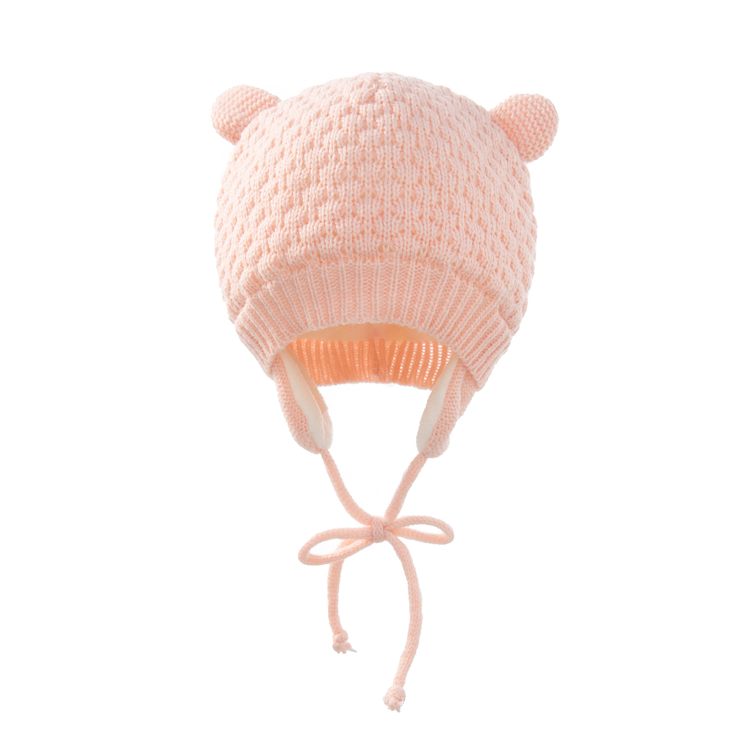 Cute Braided Ears Warm Ear Protection Knitted Hat