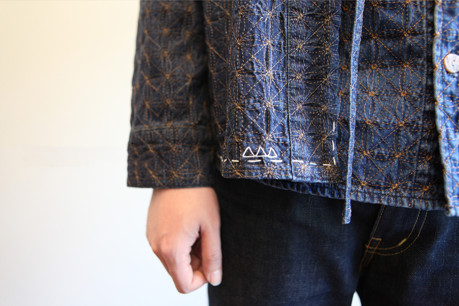 Men's Fashion Personality Embroidered Shirt Jacket