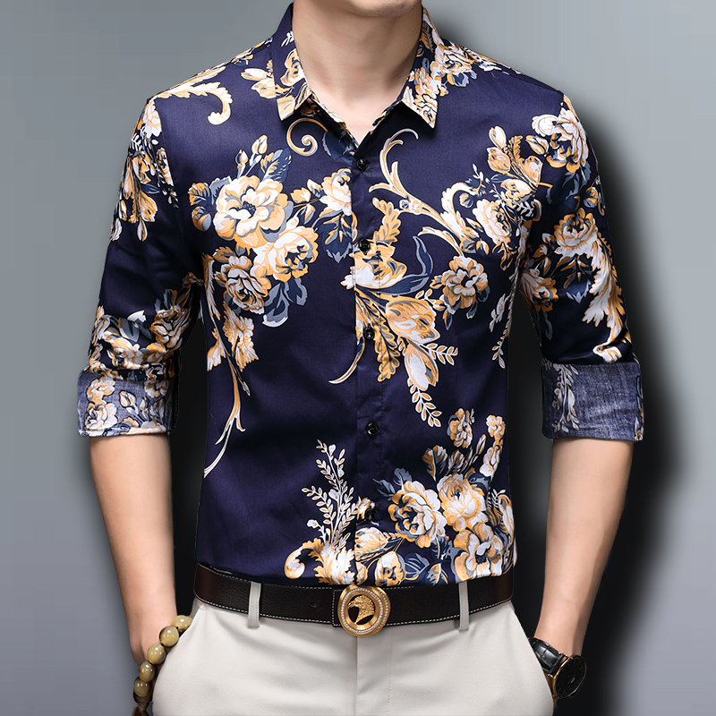 Title 2, Chinese style floral shirt