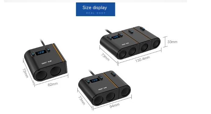 Title 2, Inteligentna Podwójna Ładowarka Samochodowa USB...