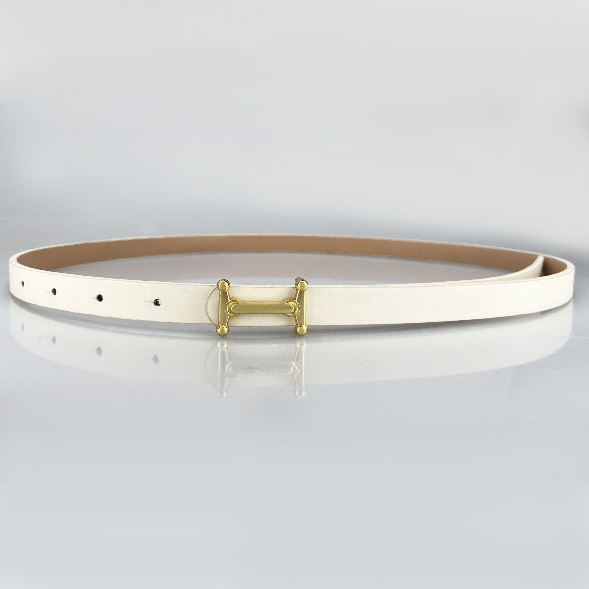 Title 4, Ceinture fine Simple et assortie pour femmes, n...