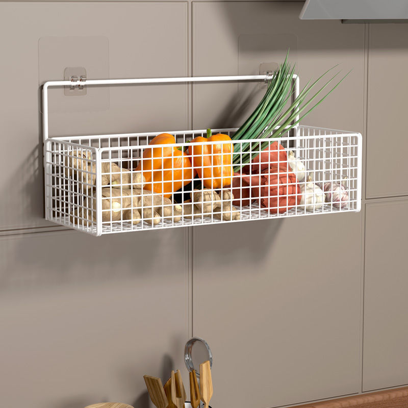 Title 7, Non Perforated Wall Kitchen Basket Shelf