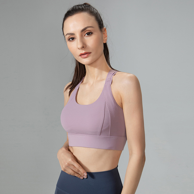 Title 6, Large Size Fixed Cup Sports Bra All-in-one Female