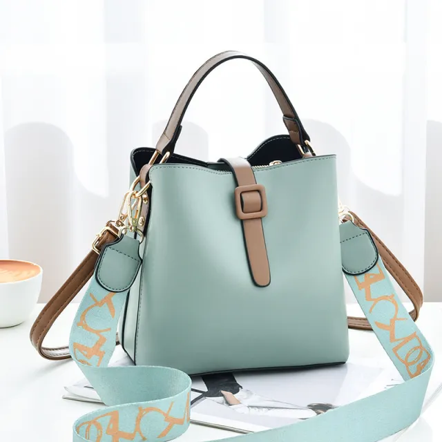 Bucket Bag Fashion Korean Style Shoulder Bag Cross border Female Bag Green - Shop at LoveMi