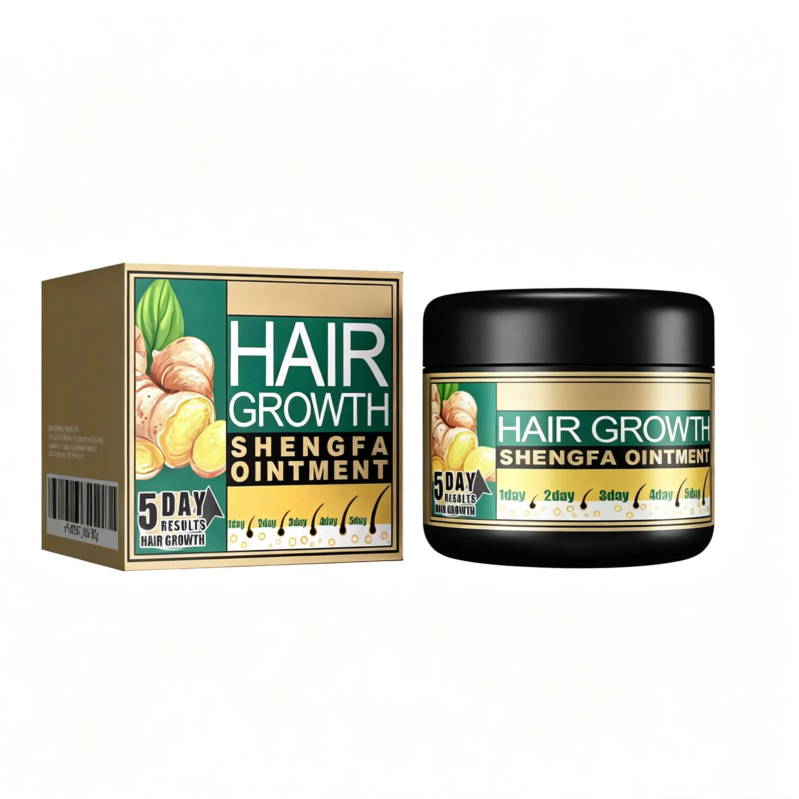 Ginger Hair Growth Ointment, Nourishing Scalp Care