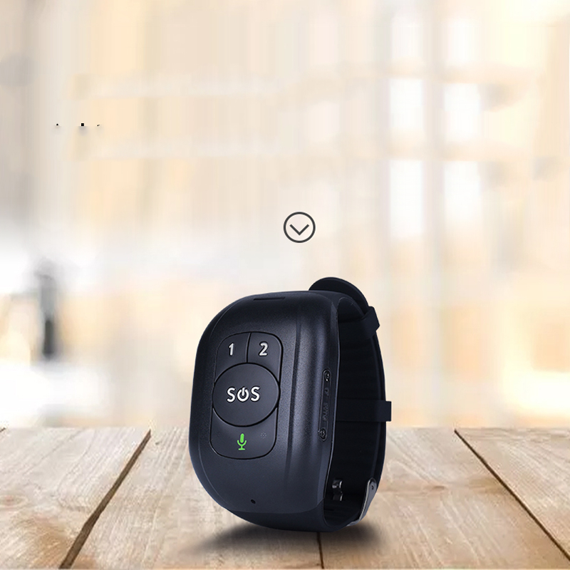 GPS Anti-lost One-key SOS Alarm Pager Bracelet - Image 4