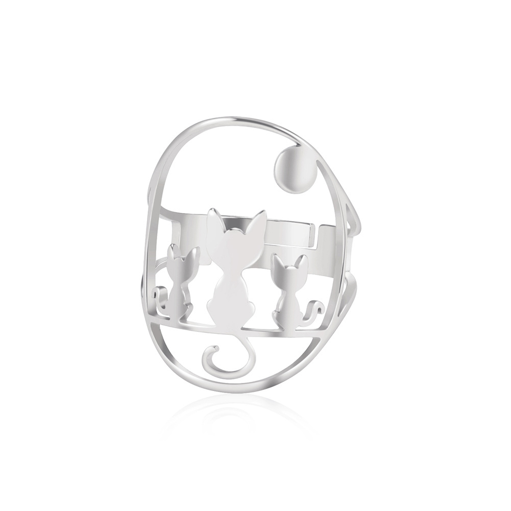 Title 7, Bague polyvalente en acier inoxydable pour femmes