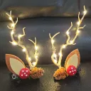 Pine Cone Warm White Lamp