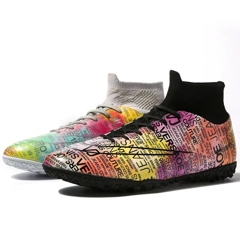 High Top Soccer Shoes Boys And Girls