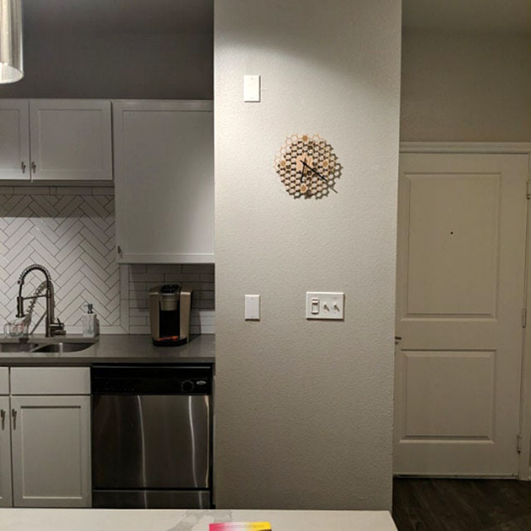 Horloge Murale Bois Hexagonal HONEIA horloge murale en bois Horloge Murale Bois Hexagonal HONEIA