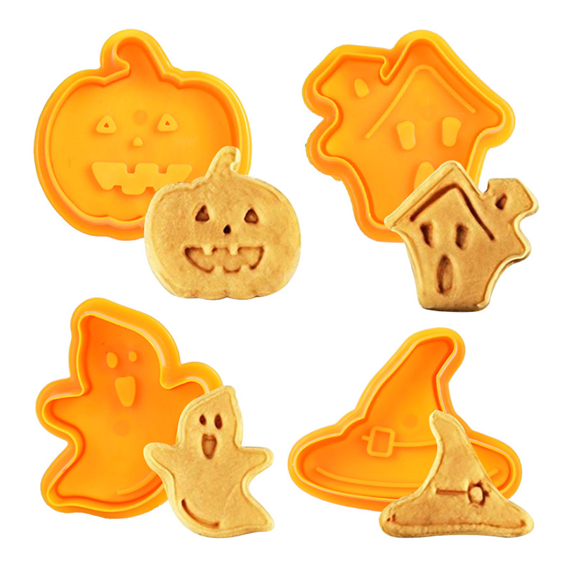 Baking Set Tool Halloween Diy Cake Decoration Plastic
