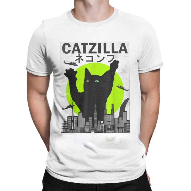 Title 3, Retro Jia Cat T-Shirt für Damen und Herren, kur...