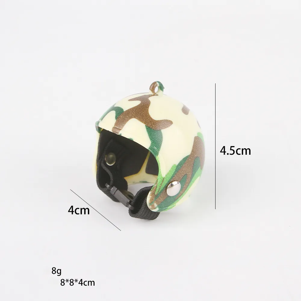 Hens Helmet Chicken Pet Safety Funny Parrot Bird Hat Headwear Small Hard Costumes Accessories For Parakeet - Camouflage