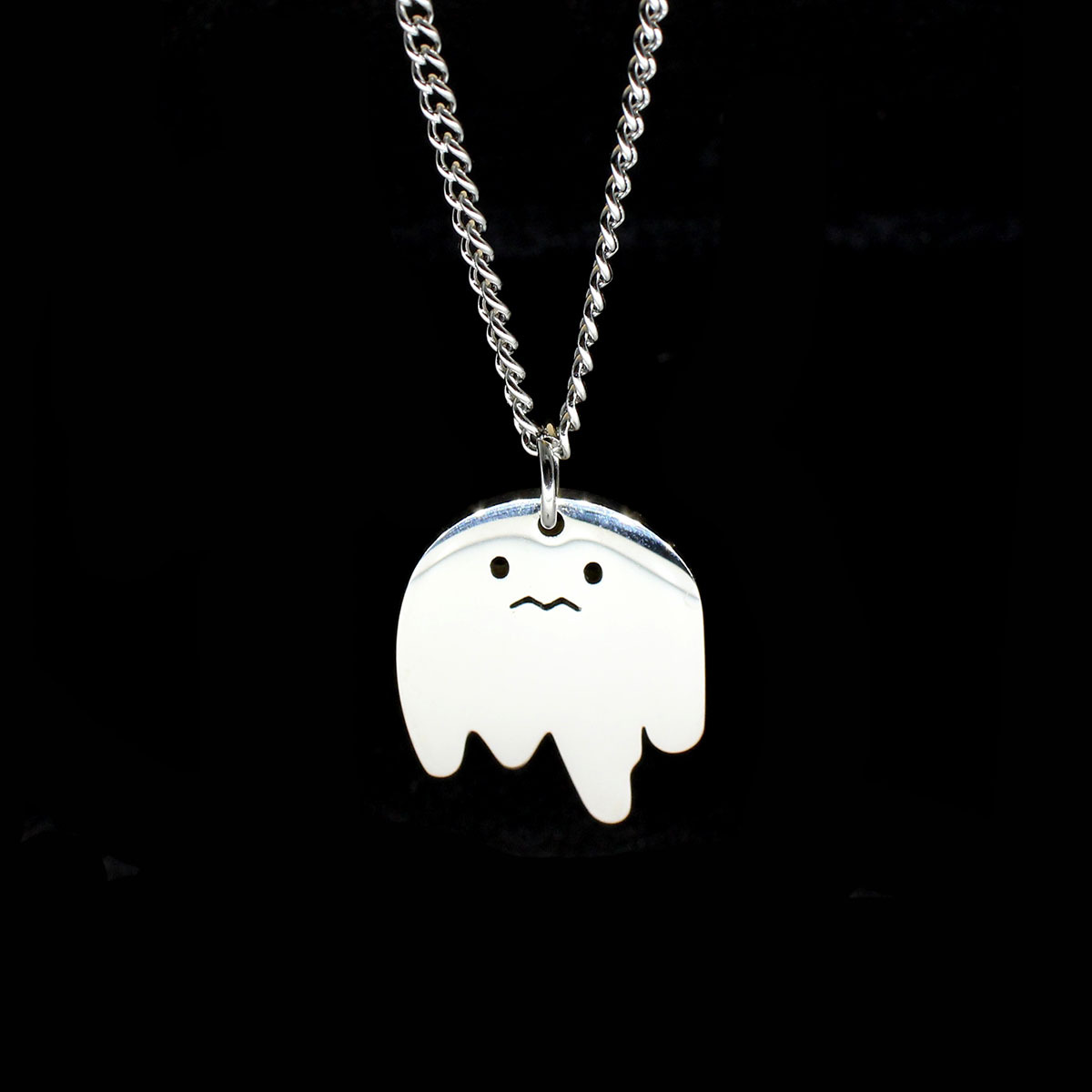 Ghost Little Ghost Necklace Cute Personality Men And Women