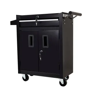 Only For Shipping On Waybill Double-door Cabinet With One Drawer Tool Cart TT201BK