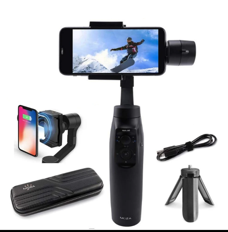 Mobile Phone Stabilizer Wireless Charging Anti-shake Handheld Mobile Phone PTZ Three-axis Stabilizer - Image 5