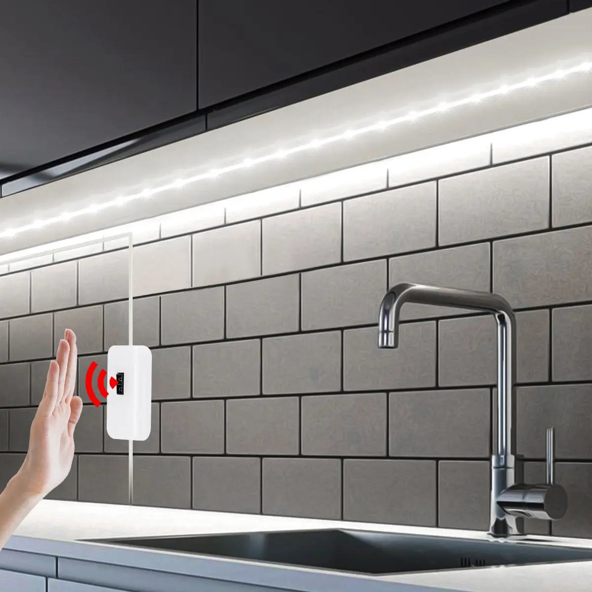 LED Light With Usb Hand Scan Sensor