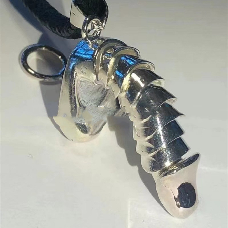 Divertido Collar Colgante Erectable Joyería de Moda Divertido Colgante Erectable Unisex - Imagen 4 de 7