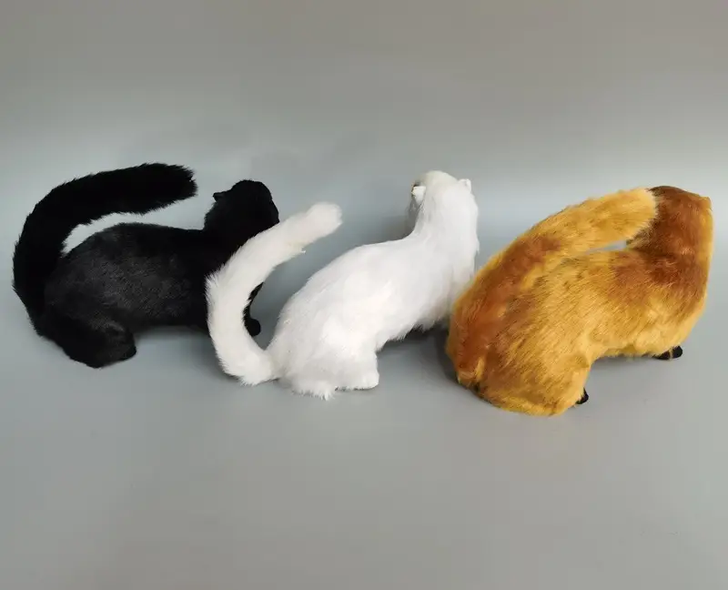 Simulation Weasel Model Feng Ornaments  Animal Crafts Props