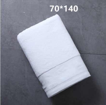 70x140 white towel