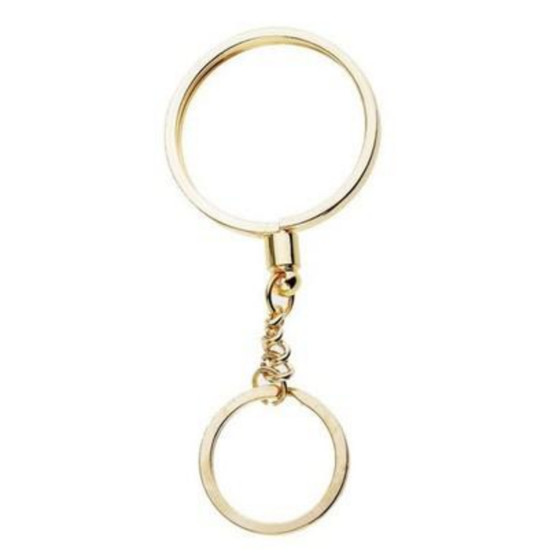 Holiday Creative Metal Coin Keychain Gold - Shop at LoveMi