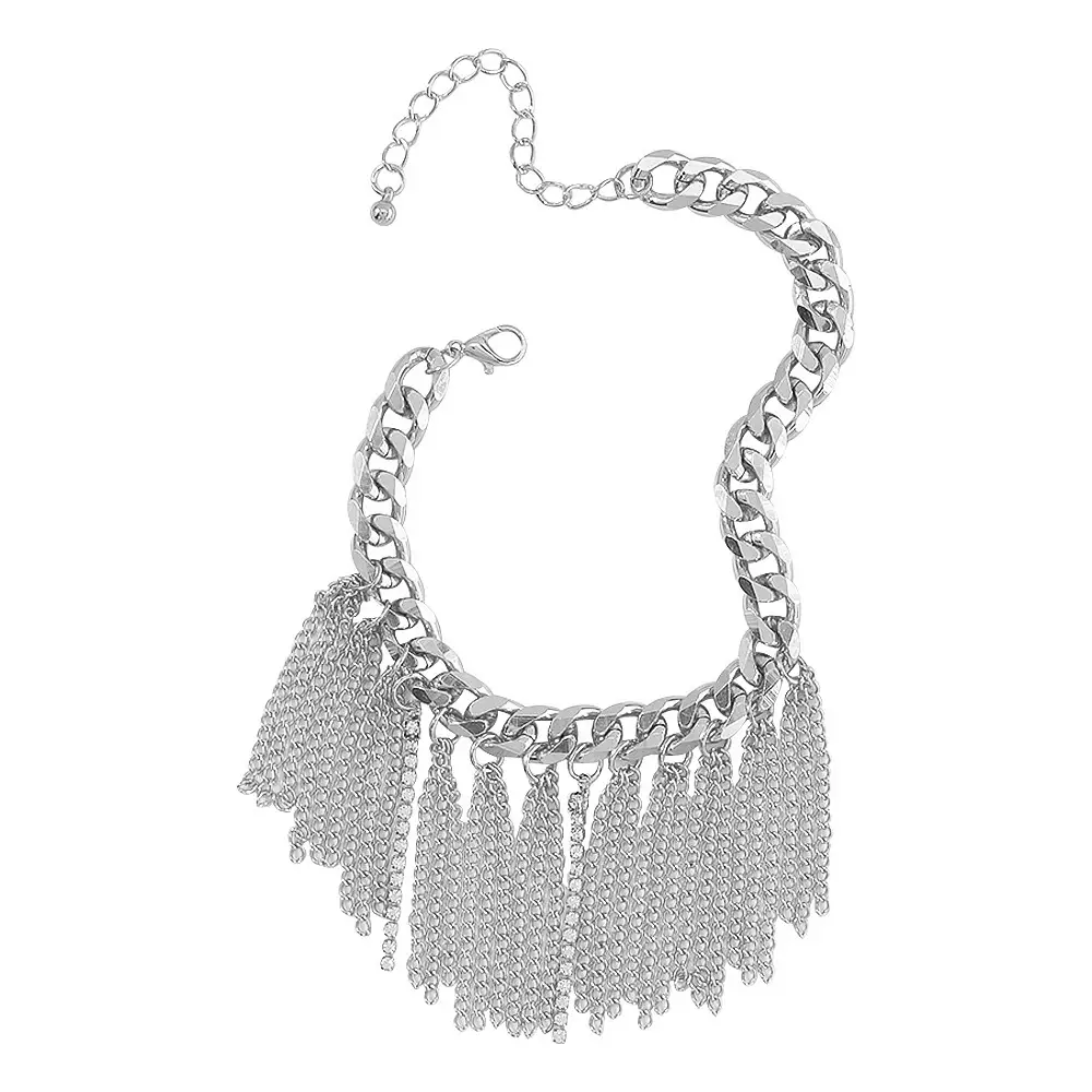 Retro Claw Chain Tassel Thick Chain Anklet Alloy Fashion Personality Exaggerated Foot Ornament