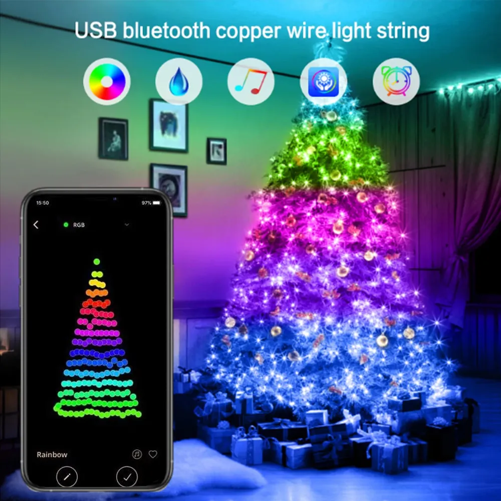 Bluetooth Graffiti Point Control Symphony Light – image 2