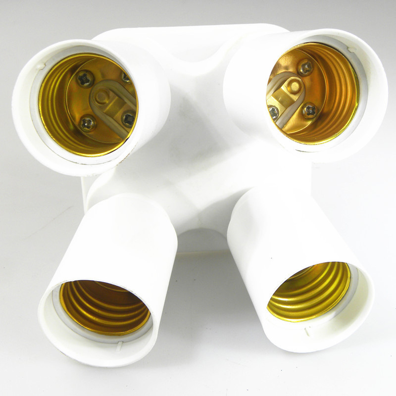 Lamp Holder E27E40 To 4E27 Lamp Holder One To Four Lamp Holder Base Conversion Lamp Base