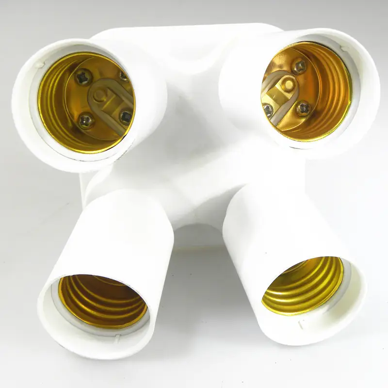 Lamp Holder E27E40 To 4E27 Lamp Holder One To Four Lamp Holder Base Conversion Lamp Base