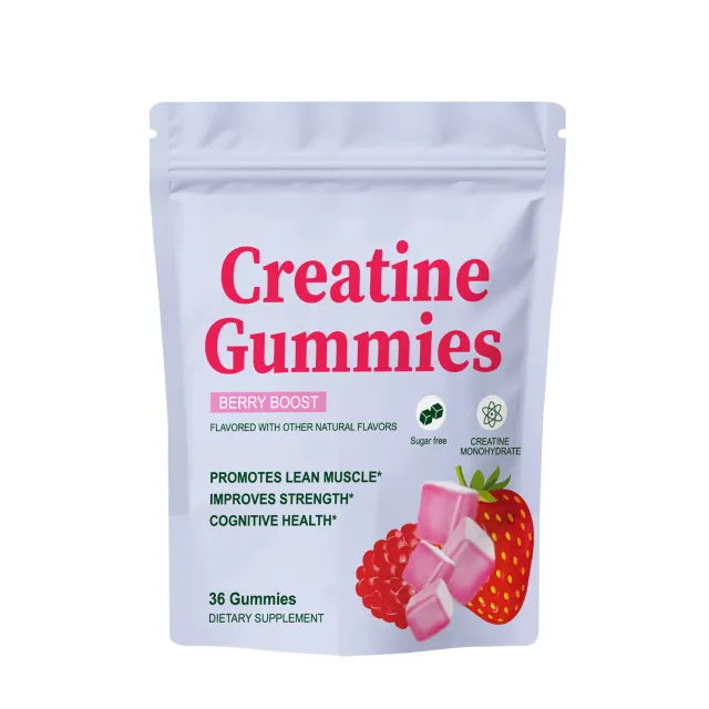 Creatine Gummies Boost Muscle And Providing Energy Creatine Supplement 36 Gummies 36 Count - Shop at LoveMi