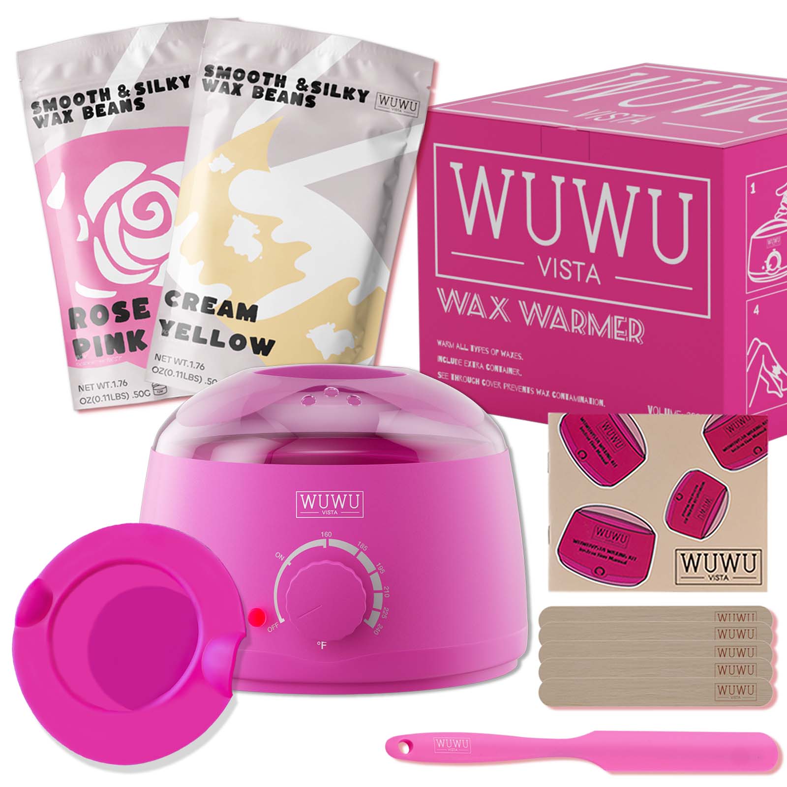 Complete Waxing Kit by WUWUVISTA