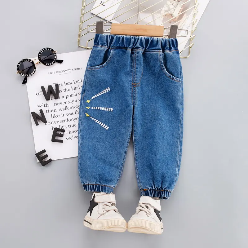 Children's Naughty Spring and Autumn Jeans