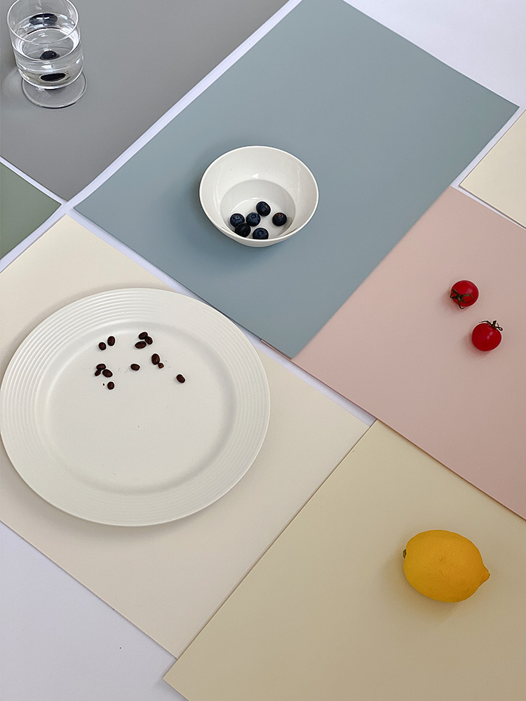 Waterproof And Anti-scald Placemat For Nordic And Western Food