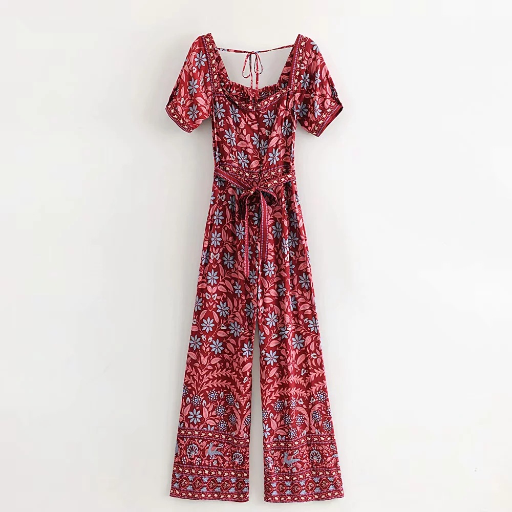 Title 6, Printed wide-leg jumpsuit