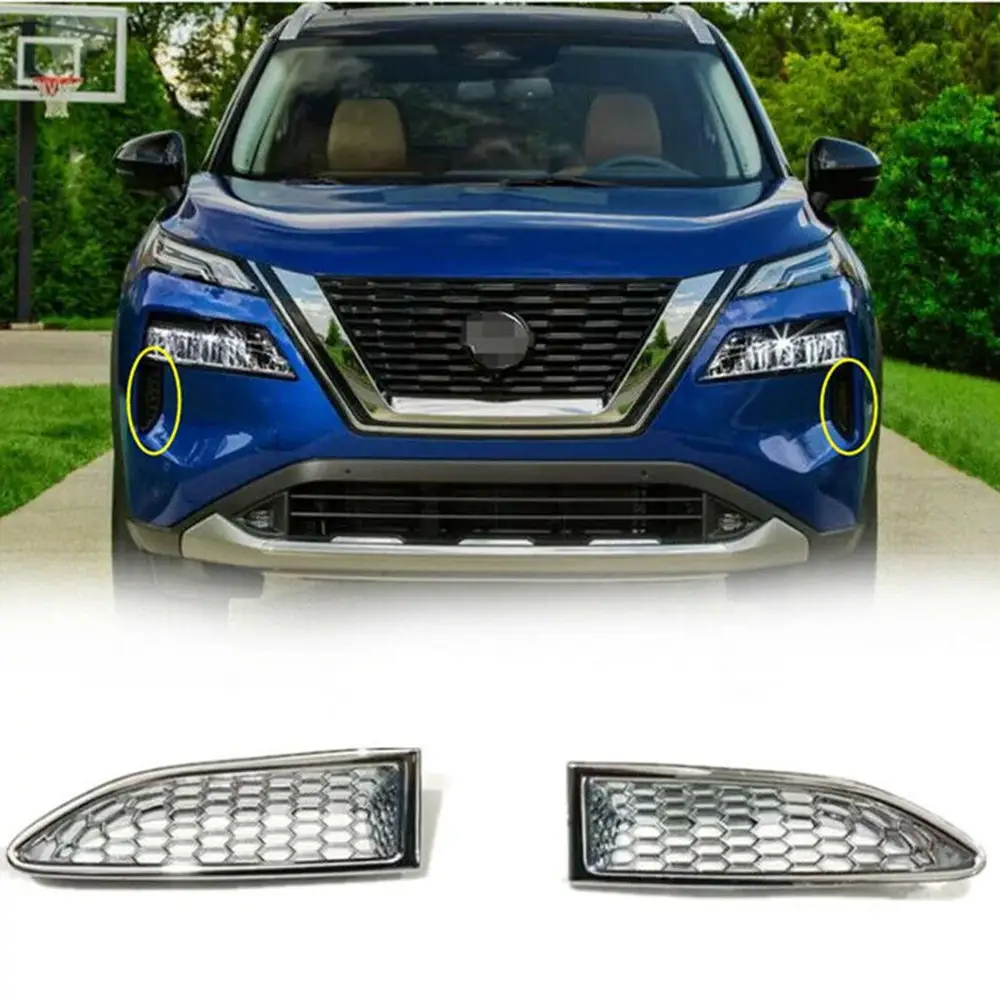 Front Air Vent Decorative Frame Headlight Rub Strip