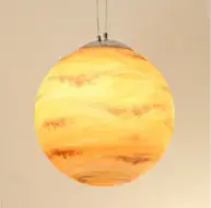 Nordic Industrial Style Moon Lamp Chandelier