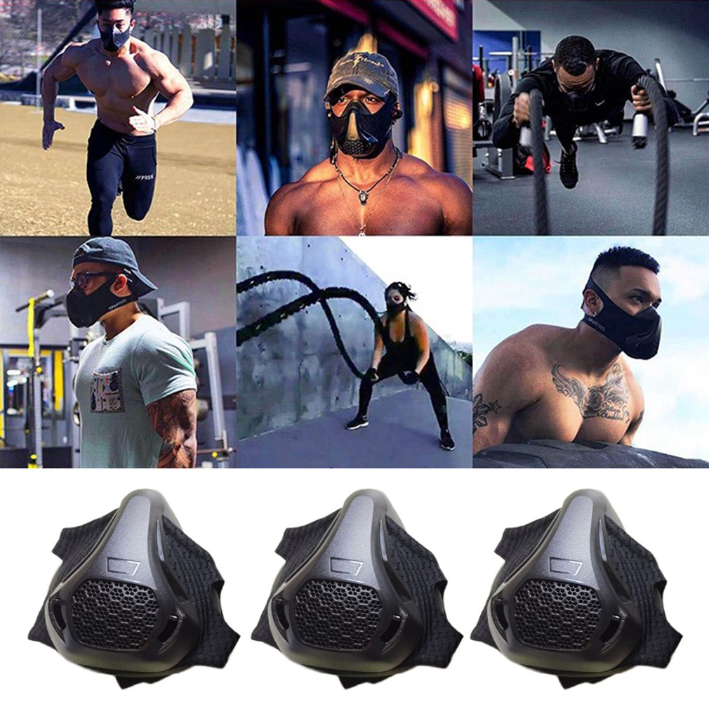 Adjustable Oxygen Fitness Training Sports Mask — foto 3