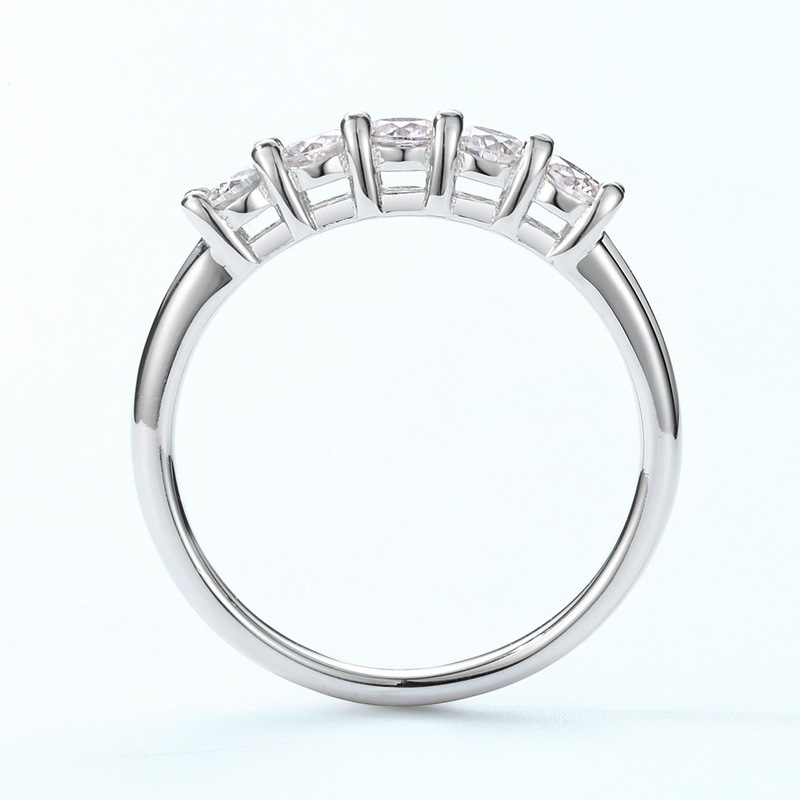 Moissanite Tanabata Valentine's Day Ring