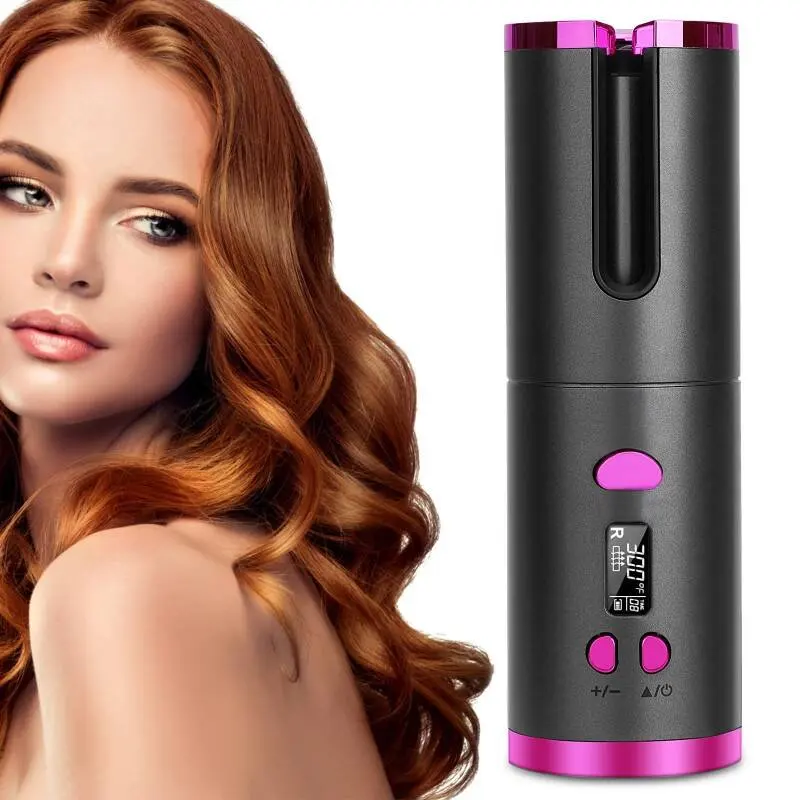 Wireless Automatic Hair Curler And Cordless