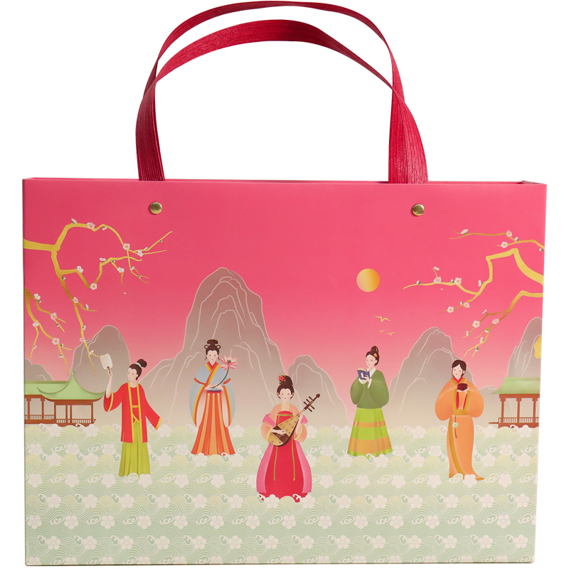 Ancient Style Museum Hanfu Cultural And Creative Paper-cut Origami Book