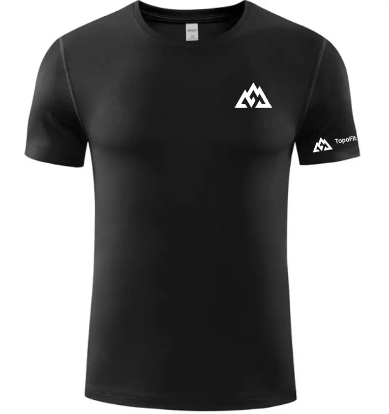 Moisture Wicking Running Clothes Marathon Short Sleeve