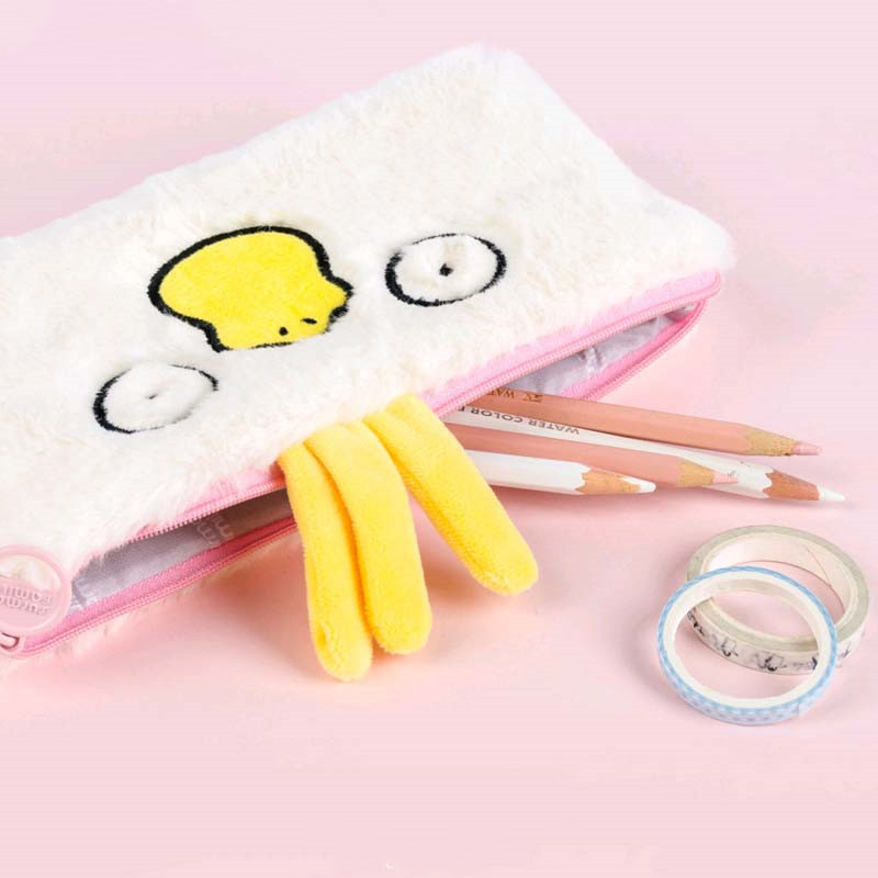 Cute Plush Animal Pencil Cases