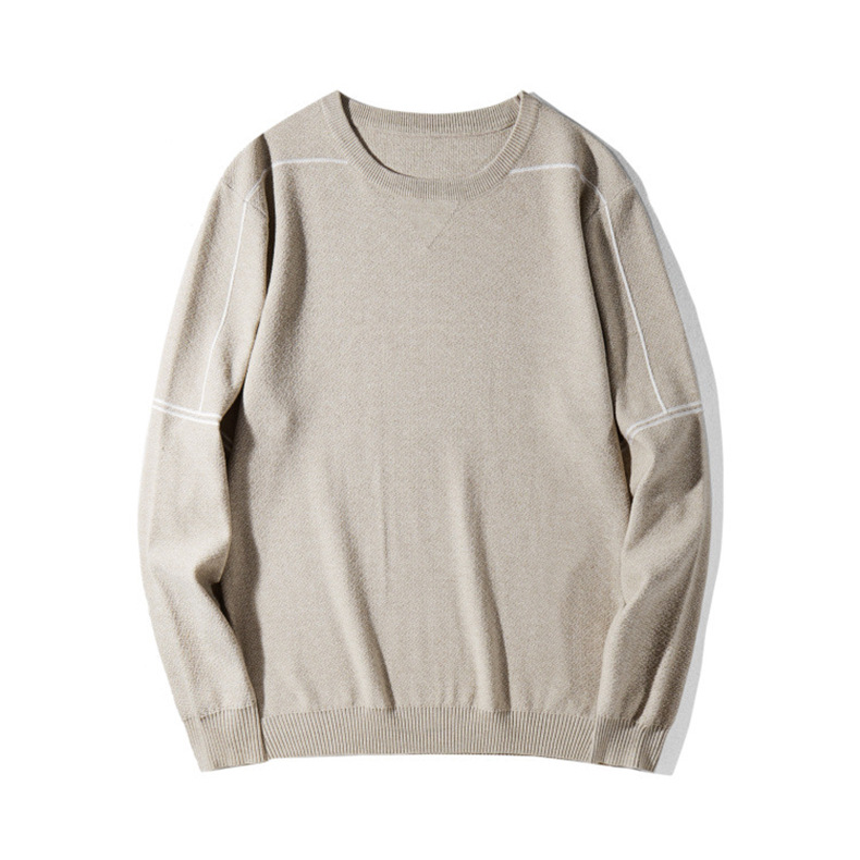 Title 4, Winter Long Sleeve Loose Round Neck Sweater Gem...